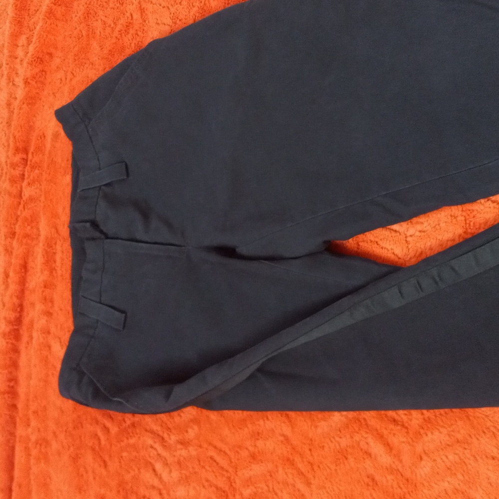 J Lindberg cotton tuxedo striped pant quiet luxury